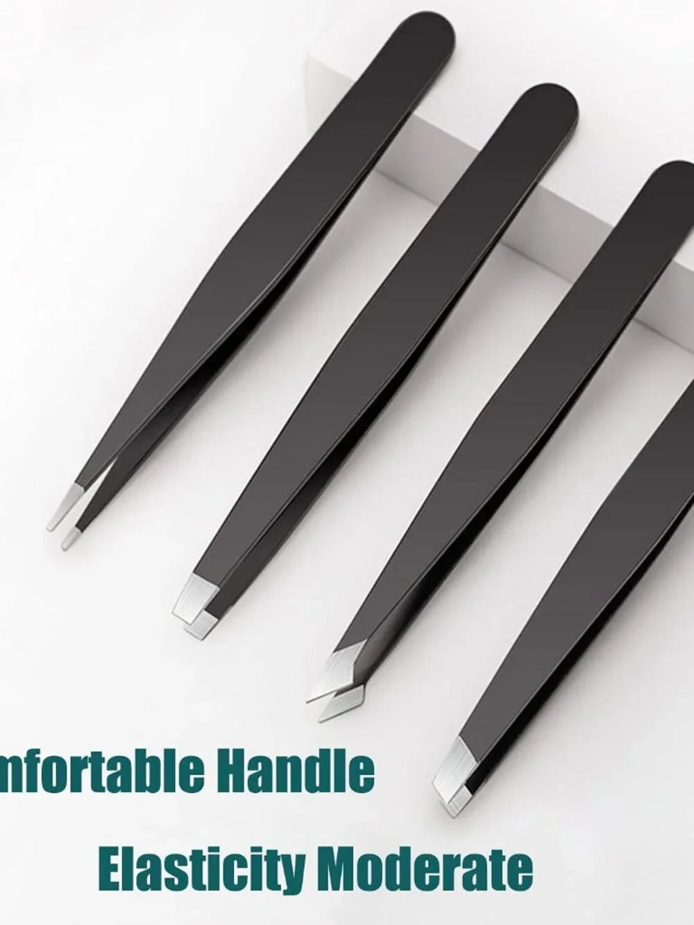 4 Pieces +1] Tweezers Set with Travel Case for Women & Men | Plucker for Facial